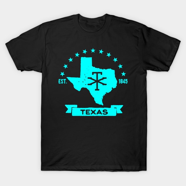 Vintage Texas T-Shirt - Texan Pride T-Shirt by lucidghost